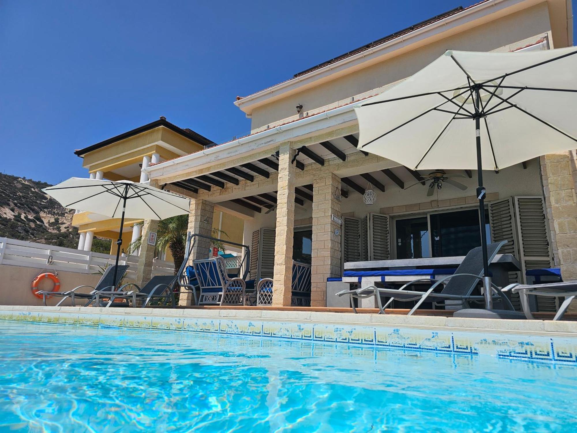 Villa Ocean Breeze Peyia Exterior foto